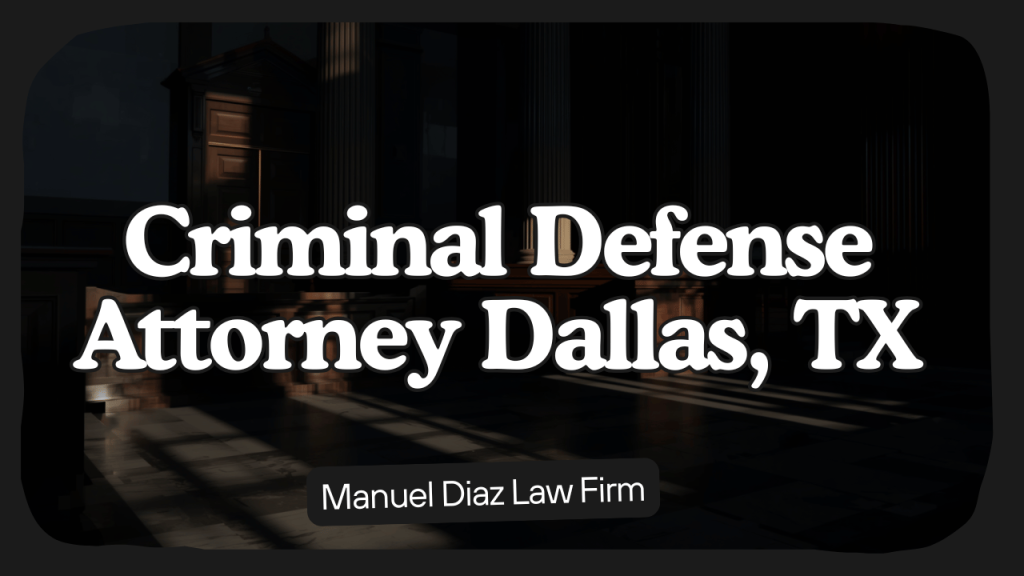 Criminal defense dallas
